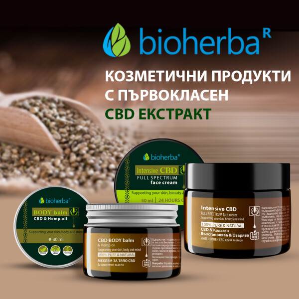 ИНТЕНЗИВЕН CBD ЛОСИОН ЗА ТЯЛО, 250мл.